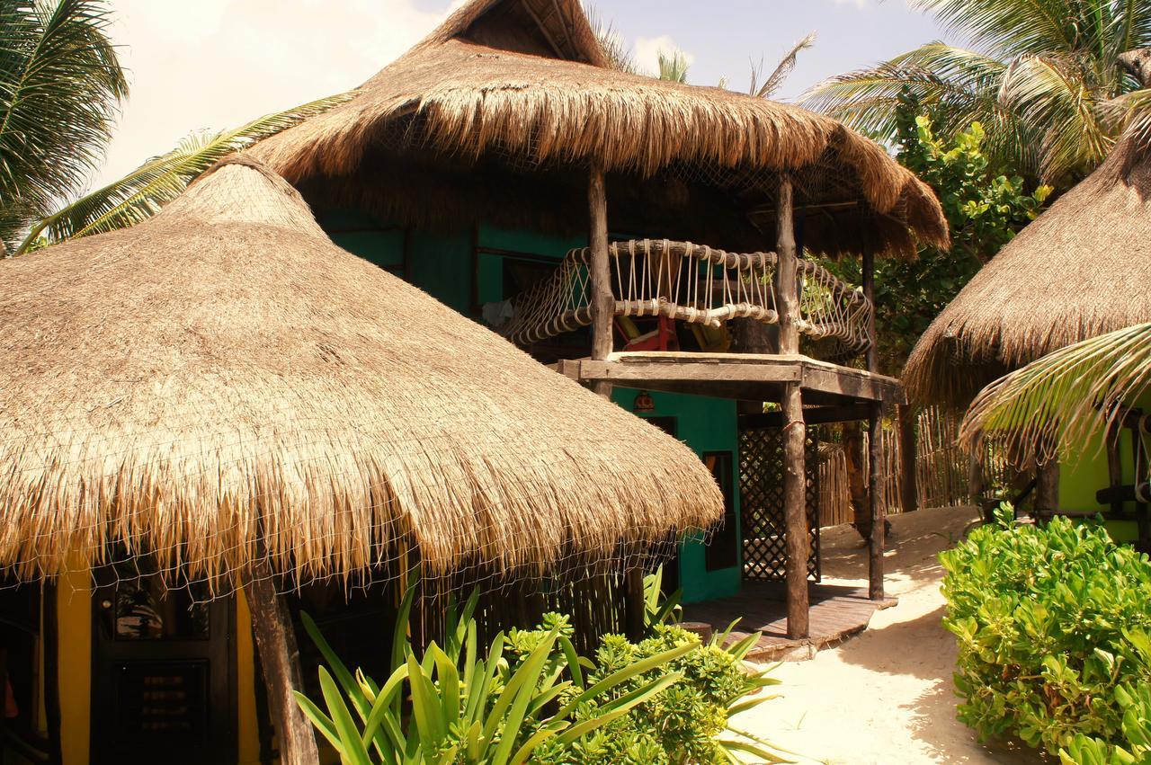 Hotel Cabanas La Luna Tulum Zewnętrze zdjęcie