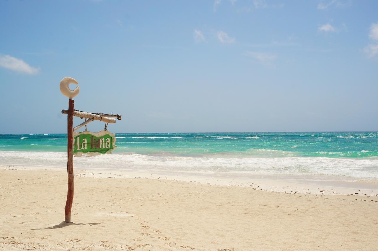Hotel Cabanas La Luna Tulum Zewnętrze zdjęcie