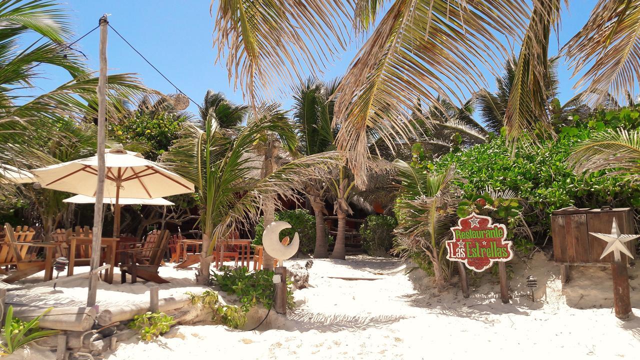 Hotel Cabanas La Luna Tulum Zewnętrze zdjęcie