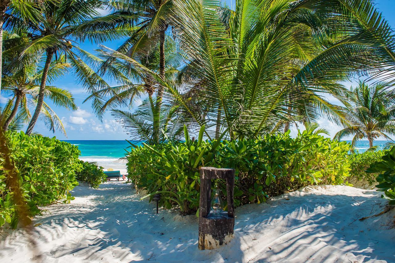 Hotel Cabanas La Luna Tulum Zewnętrze zdjęcie