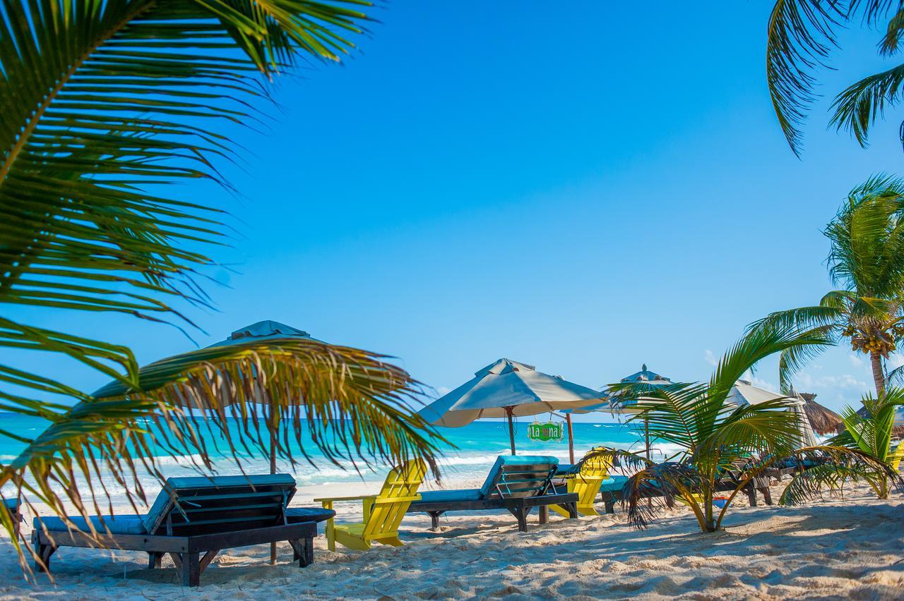 Hotel Cabanas La Luna Tulum Zewnętrze zdjęcie