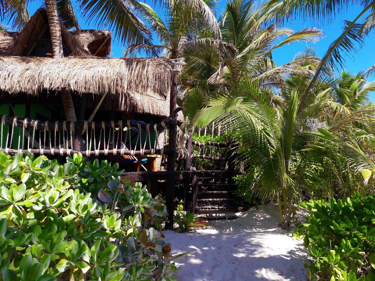 Hotel Cabanas La Luna Tulum Zewnętrze zdjęcie
