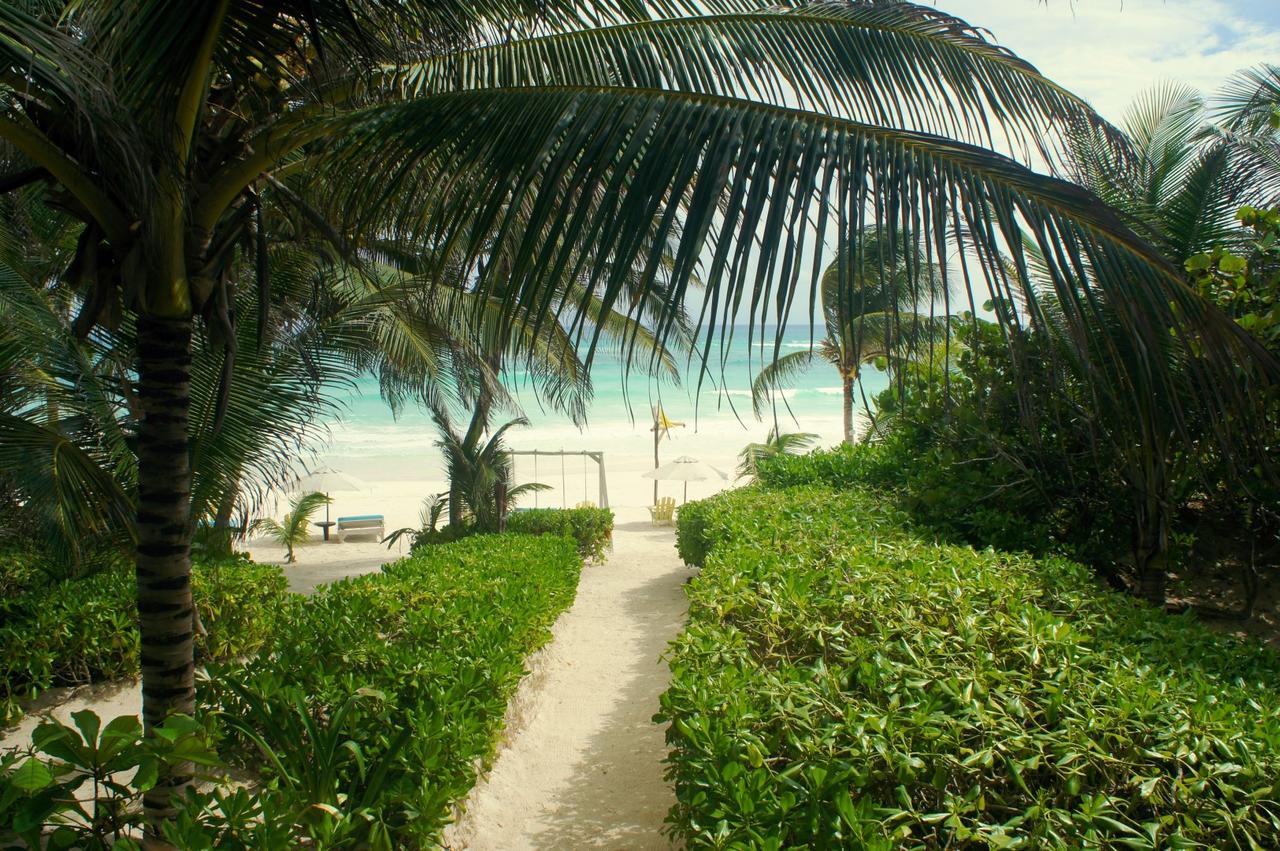 Hotel Cabanas La Luna Tulum Zewnętrze zdjęcie