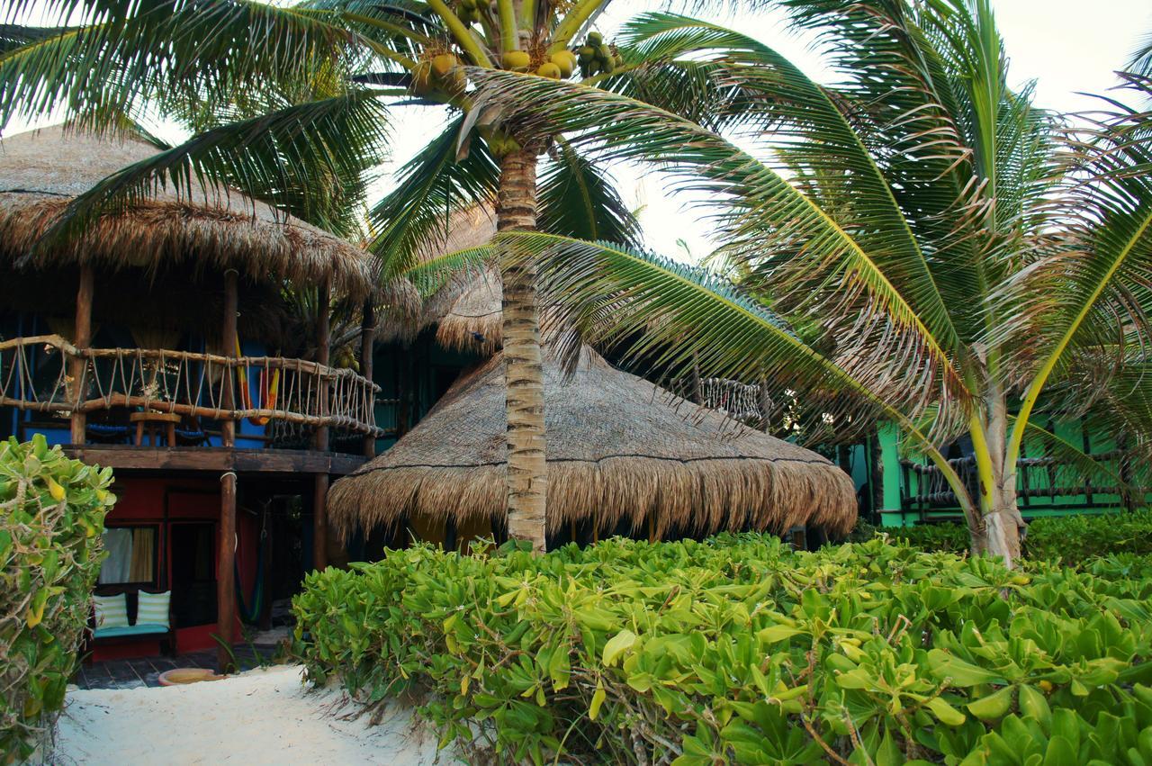 Hotel Cabanas La Luna Tulum Zewnętrze zdjęcie