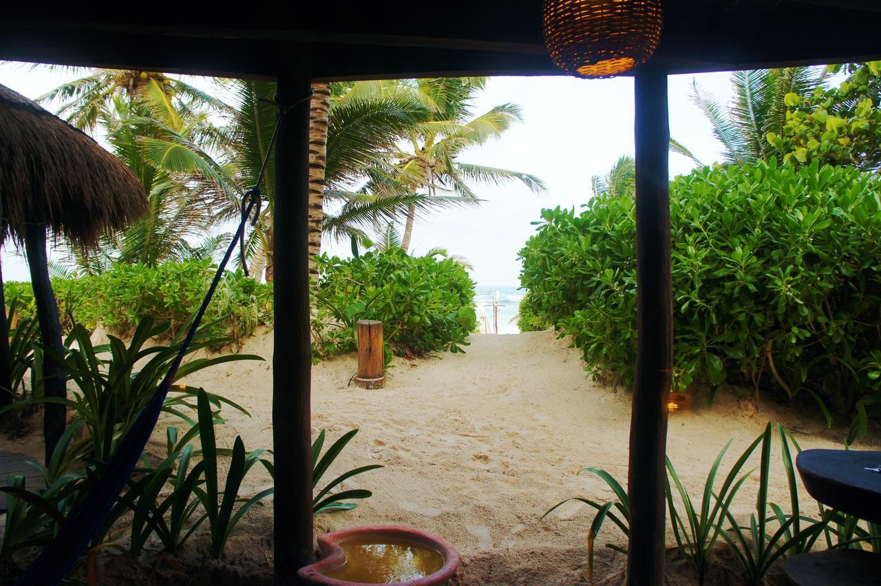 Hotel Cabanas La Luna Tulum Zewnętrze zdjęcie